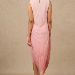 Tarun Tahiliani Shaded Old Rose Cowl Kaftan -Deals Drapizia Store 41023tt5 4