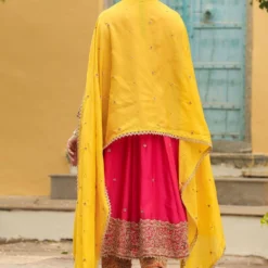 Niti Bothra Pink Zari Dori Kurta Set -Deals Drapizia Store 41223nb24 5