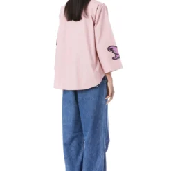 Kanika Goyal Label Pink Hand Embellished Shirt 9 Kanika Goyal Label Pink Hand Embellished Shirt -Deals Drapizia Store 4423kgl32 4