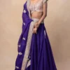 Anamika Khanna Purple Embellished Lehenga Set 2 Anamika Khanna Purple Embellished Lehenga Set -Deals Drapizia Store 4723ak17 1 1