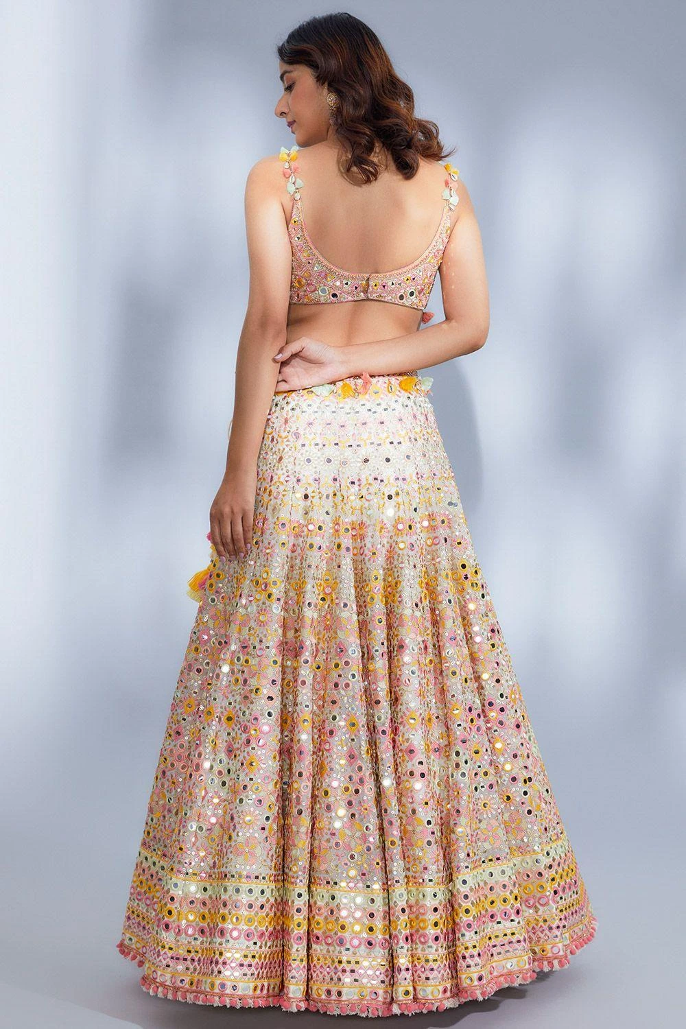 Gopi Vaid Rakul Hand Embellished Lehenga Set 7 Gopi Vaid Rakul Hand Embellished Lehenga Set - Image 5