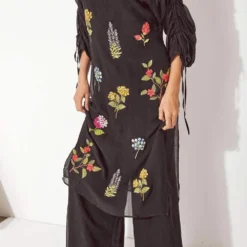 REIK Ortiz Embroidered Tunic & Noir Jumpsuit -Deals Drapizia Store 5823rk6 3