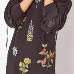 REIK Ortiz Embroidered Tunic & Noir Jumpsuit -Deals Drapizia Store 5823rk6 4