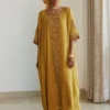 Sarang Kaur Yellow Adree Kaftan -Deals Drapizia Store 61023sk22 1