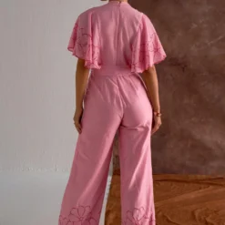 Sakshi Khetterpal Cherry Blossom Chanderi Jumpsuit -Deals Drapizia Store 6124sk51 4