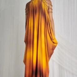 Mala And Kinnary Yellow Beaded Kaftan 5 Mala And Kinnary Yellow Beaded Kaftan -Deals Drapizia Store 6323mka32 2