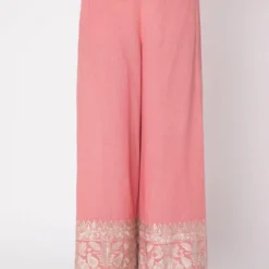 Gopi Vaid Salmon Kurta And Palazzo Set With Organza Dupatta 8 Gopi Vaid Salmon Kurta And Palazzo Set With Organza Dupatta -Deals Drapizia Store 752 s 3