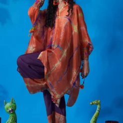 CAPISVIRLEO Orange Tie Dye Co-ord Set -Deals Drapizia Store 88cap1 3