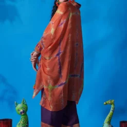 CAPISVIRLEO Orange Tie Dye Co-ord Set -Deals Drapizia Store 88cap1 5