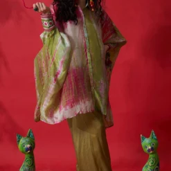 CAPISVIRLEO Green Tie Dye Co-ord Set -Deals Drapizia Store 88cap2 4