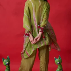 CAPISVIRLEO Green Tie Dye Co-ord Set -Deals Drapizia Store 88cap2 5