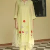 Begum Pret Mint Green Kurta Set With Applique Details -Deals Drapizia Store 95bgp15 1