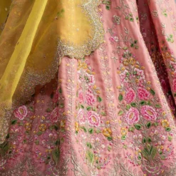 Anushree Reddy Vintage Rose Pink Embellished Lehenga Set -Deals Drapizia Store ar010 3