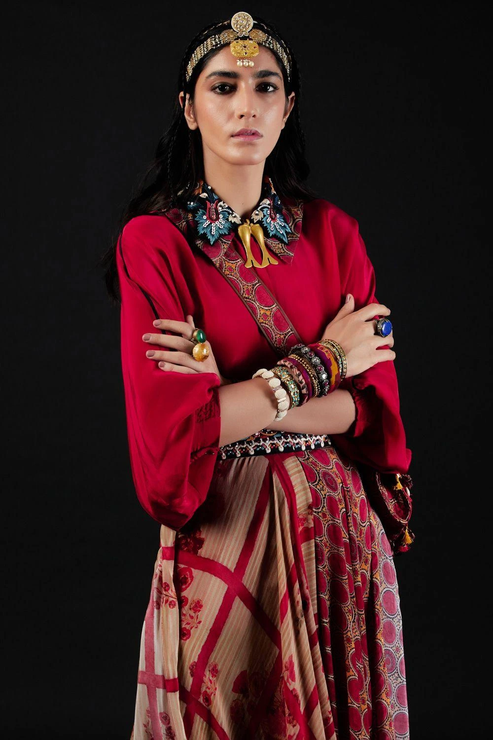 Aseem Kapoor Sindoor Mandala Shirt 9 Aseem Kapoor Sindoor Mandala Shirt - Image 7