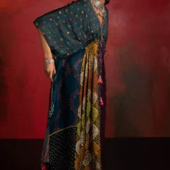 Sunira Designs Mirch Masala Green Kaftan -Deals Drapizia Store aw2114a 3