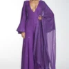 Itrh Purple Crystal Jumpsuit With Dupatta 2 Itrh Purple Crystal Jumpsuit With Dupatta -Deals Drapizia Store dc22w040 1
