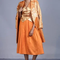 Hemang Agrawal Citrus Orange Waistcoat -Deals Drapizia Store ha39 3