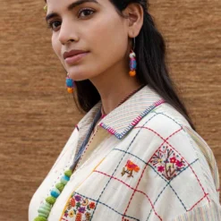 Sunira Designs Kora High-low Embroidered Shirt -Deals Drapizia Store j2214c 4