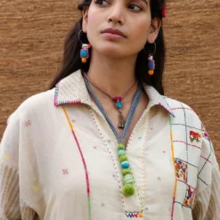 Sunira Designs Kora High-low Embroidered Shirt -Deals Drapizia Store j2214c 5