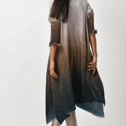 Kiran Uttam Ghosh Ombre Embroidered Tunic -Deals Drapizia Store kuge2020004 4