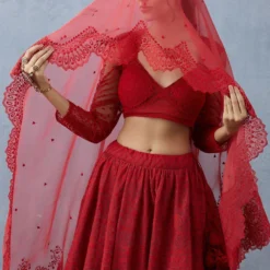 Torani Surkh Advaita Lehenga Set -Deals Drapizia Store kyaw066 kyaw067 kyaw068 5