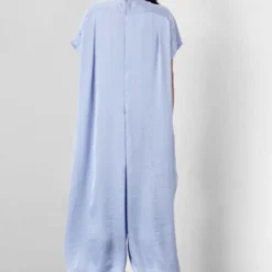 431-88 By Shweta Kapur Ice Blue Lounge Jumpsuit -Deals Drapizia Store loungejs1 4