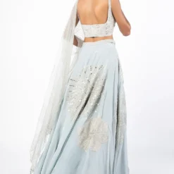 Mishru Powder Blue Embroidered Lehenga Set 11 Mishru Powder Blue Embroidered Lehenga Set -Deals Drapizia Store mish10 5