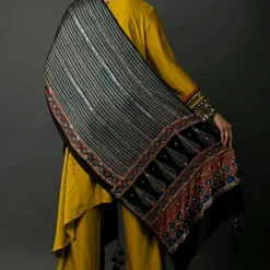 Prahnaaya Mustard Asymmetric Kurta With Printed Dupatta -Deals Drapizia Store mutlstsc 5