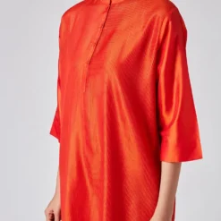 Orange Silk Kurta Set -Deals Drapizia Store pratap2010 8 5