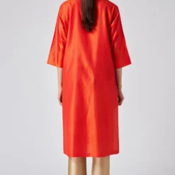 Orange Silk Kurta Set -Deals Drapizia Store pratap2010 8 6