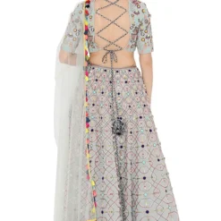 Payal Singhal Pale Blue Lehenga Set With Embroidered Choli -Deals Drapizia Store ps fw726 b 6