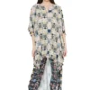 PS Pret By Payal Singhal Green Printed High-low Kaftan & Pants