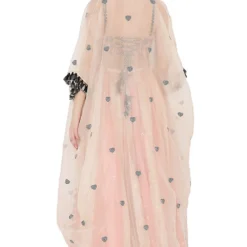 Payal Singhal Coral Embroidered Lehenga Set With A Net Cape -Deals Drapizia Store ps lh0040 6