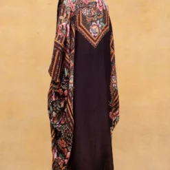 Rajdeep Ranawat Black Chintz Printed Kaftan With Kutch Borders 13 Rajdeep Ranawat Black Chintz Printed Kaftan With Kutch Borders -Deals Drapizia Store r 32rr2 6