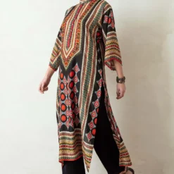 Rajdeep Ranawat Long Printed Panel Kurta & Pant Set