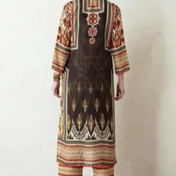 Rajdeep Ranawat Band Collar Kurta With Side Slits 9 Rajdeep Ranawat Band Collar Kurta With Side Slits -Deals Drapizia Store rr 406 4