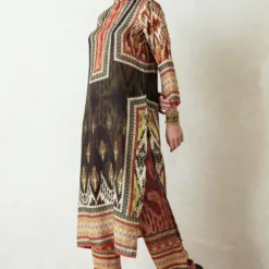 Rajdeep Ranawat Band Collar Kurta And Pant Set