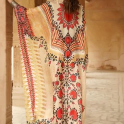 Rajdeep Ranawat Printed Silk Kaftan -Deals Drapizia Store rr20758 5