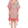 Siddhartha Bansal Pink & Green Printed Kaftan 1 Siddhartha Bansal Pink & Green Printed Kaftan -Deals Drapizia Store sb odsy 027 1