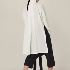 Chola High Collar U Shape Shirt With A Quilted Yoke -Deals Drapizia Store sh0121c 3