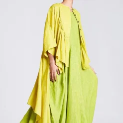 Chola Yellow Drop Shoulder High Low Top -Deals Drapizia Store sh0124l 2