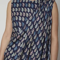 SVA Paisley Printed Russian Silk Jumpsuit -Deals Drapizia Store svapr16 2